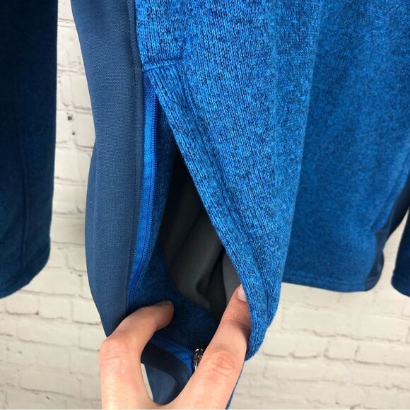 Spyder Blue Fleece Full Zip Jacket Men's Sz XL - Picture 5 of 10